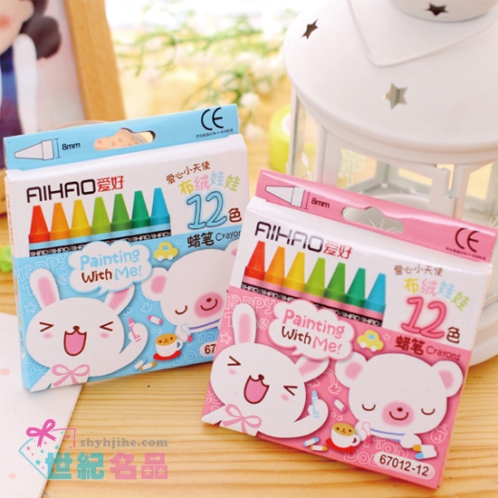 12色蜡筆