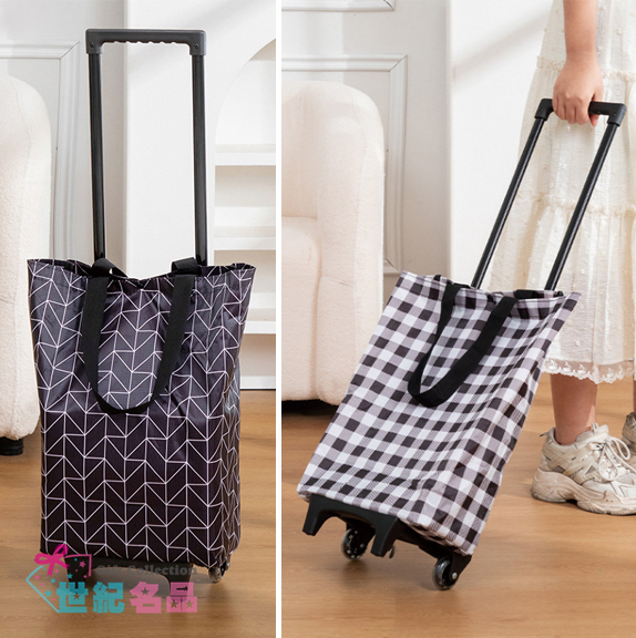 牛津布拉桿購物車