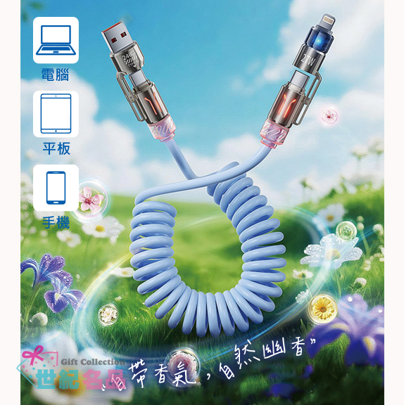 四合一快充電源線
